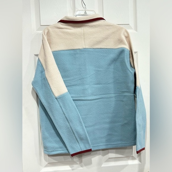 Cotopaxi Women's XL Abrazo Fleece Half-Zip Jacket  Cream Blue NWT Jacket - Picture 3 of 14